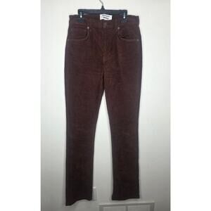 Reformation Jeans Peyton high rise boot cut brown corduroy pants - 26
